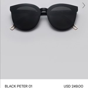 Gentle monster black peter 01 sunglasses